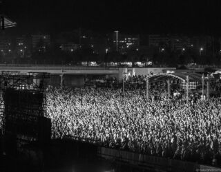 Release Athens aerial photo crowd